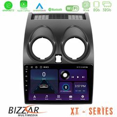MEGASOUND - Bizzar XT Series Nissan Qashqai J10 4Core Android12 2+32GB Navigation Multimedia Tablet 9"