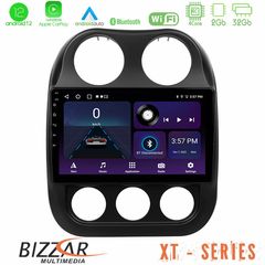 MEGASOUND - Bizzar XT Series Jeep Compass 2012-2016 4Core Android12 2+32GB Navigation Multimedia Tablet 9"