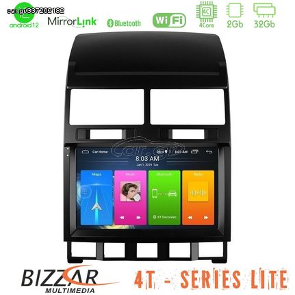 MEGASOUND - Bizzar 4T Series VW Touareg 2002 – 2010 4Core Android12 2+32GB Navigation Multimedia Tablet 9"