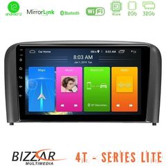 MEGASOUND - Bizzar 4T Series Volvo S80 1998-2006 4Core Android12 2+32GB Navigation Multimedia Tablet 9"