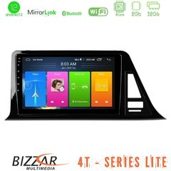MEGASOUND - Bizzar 4T Series Toyota CH-R 4Core Android12 2+32GB Navigation Multimedia Tablet 9"