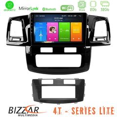 MEGASOUND - Bizzar 4T Series Toyota Hilux 2007-2011 4Core Android12 2+32GB Navigation Multimedia Tablet 9"