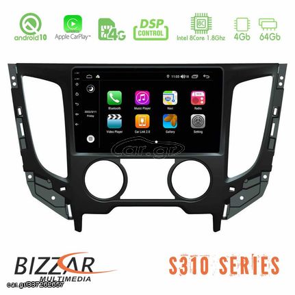 MEGASOUND - Bizzar S310 Mitsubishi L200 2016-2021 Car Pad 9" Android 10 Multimedia Station