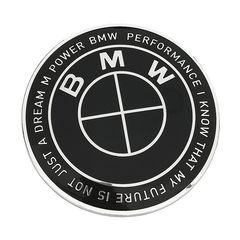 Σημα Καπο BMW 82mm M PERFORMANCE 50TH ANNIVERSARY TOTAL BLACK 1ΤΜΧ