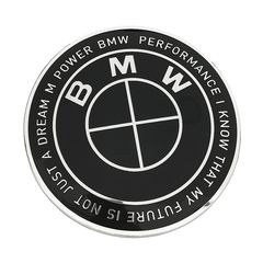 Σημα Καπο BMW 74mm M PERFORMANCE 50TH ANNIVERSARY TOTAL BLACK 1ΤΜΧ