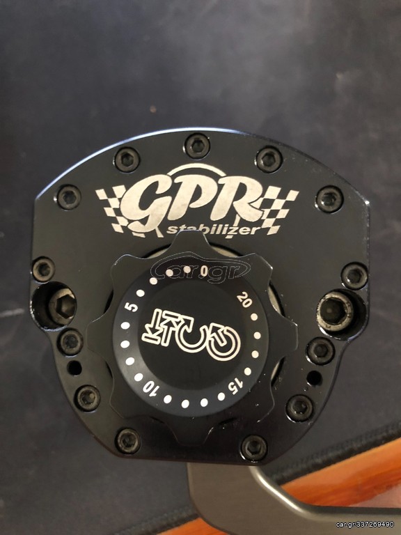 GPR V4 STEERING DAMPER BLACK