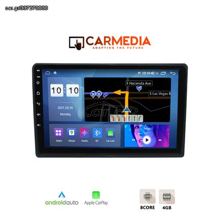 CARMEDIA CM409-12 PRO TABLET 9'' OEM AUDI A4 2002-2008