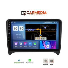 CARMEDIA CM409-12 PRO TABLET 9'' OEM AUDI TT 2007-2015