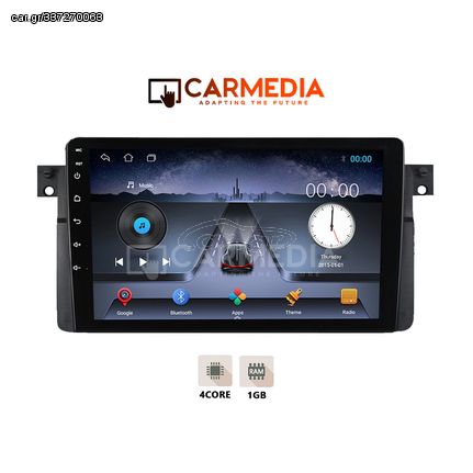 CARMEDIA CM109-13 TABLET 9'' OEM BMW SERIES 3 (E46) 1998-2005