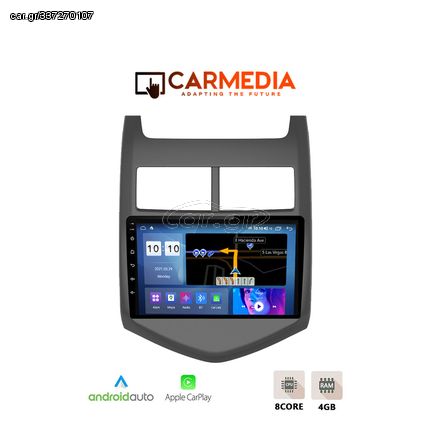 CARMEDIA CM409-12 PRO TABLET 9'' OEM CHEVROLET AVEO 2011-2014