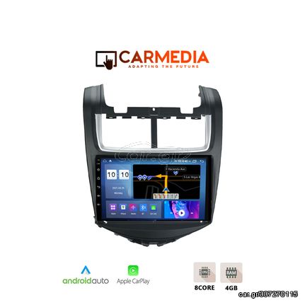 CARMEDIA CM409-12 PRO TABLET 9'' OEM CHEVROLET AVEO 2014-2017