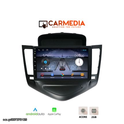 CARMEDIA CM209-13 TABLET 9'' OEM CHEVROLET CRUZE 2008-2012