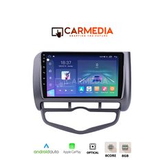 CARMEDIA CM809-12 PRO TABLET 9'' OEM HONDA JAZZ 2002-2008 CLIMA