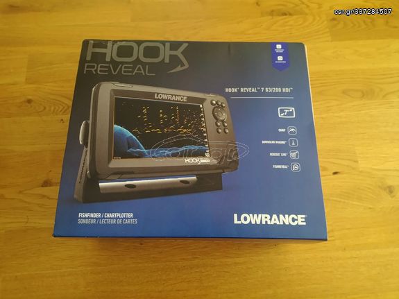 LOWRANCE HOOK REVEAL 7" HDI 83/200