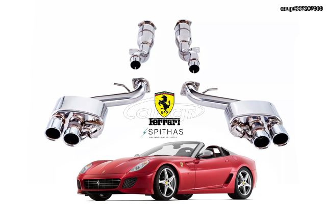 Ferrari 599 GTB Fiorano ΧΕΙΡΟΠΟΙΗΤΗ ΕΞΑΤΜΙΣΗ 100% ΤΙΤΑΝΙΟΥ