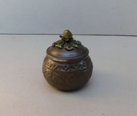 Φοντανιέρα επιχαλκωμένη, vintage.