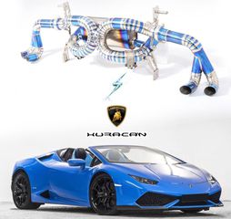 Lamborghini Huracan ΧΕΙΡΟΠΟΙΗΤΗ ΕΞΑΤΜΙΣΗ 100% ΤΙΤΑΝΙΟΥ