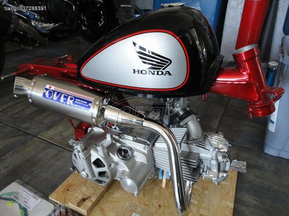 exatmisi OVER RACING MONKEY STAINLESS UP-TYPE  sos inox oxi titanio .. honda z50j monkey gorilla lifan bobo skyteam Jintong JC50Q  MODIFYING GARAGE "since1993" TAKEGAWAGR - 4miniracingparts,gr 