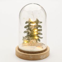 Διακοσμητικός θόλος με αυτοκίνητο & 8 MINI LED λαμπάκια σε θερμό χρώμα φωτός IP20 & διάσταση D12x18cm
