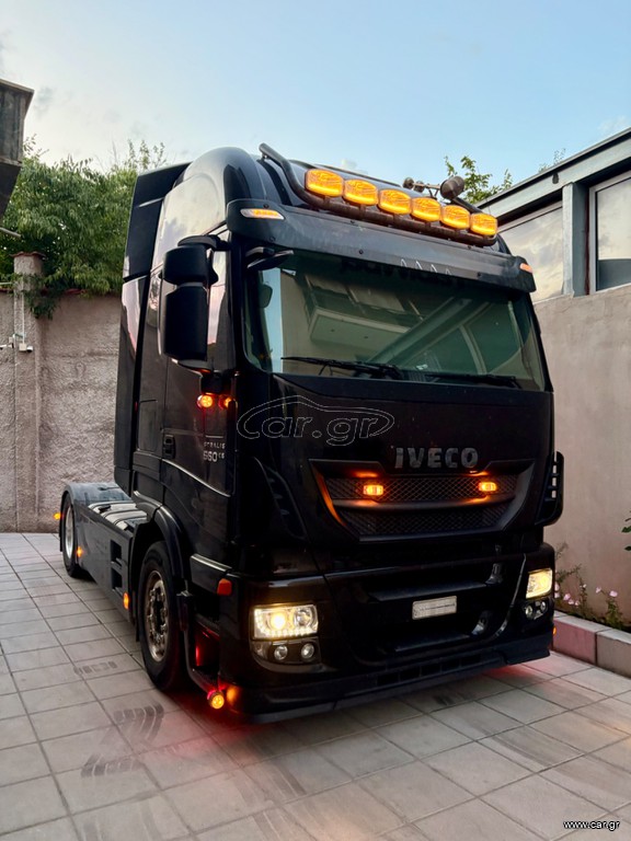 Iveco 2015 STRALIS 560 FULL ADR/EURO 6/RETARDER/ΥΔΡΑΥΛΙΚΑ ΑΝΑΤΡΟΠΗΣ