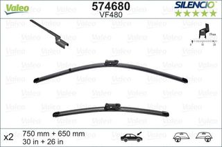 Μάκτρο καθαριστήρα VALEO 574680