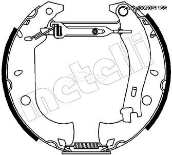 Σετ σιαγόνων φρένων METELLI 51-0090