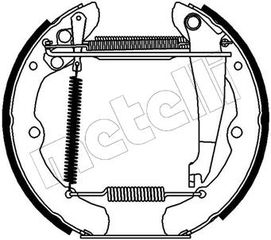 Σετ σιαγόνων φρένων METELLI 51-0100