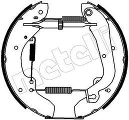 Σετ σιαγόνων φρένων METELLI 51-0101