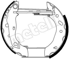 Σετ σιαγόνων φρένων METELLI 51-0192