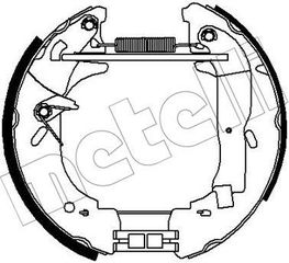Σετ σιαγόνων φρένων METELLI 51-0302
