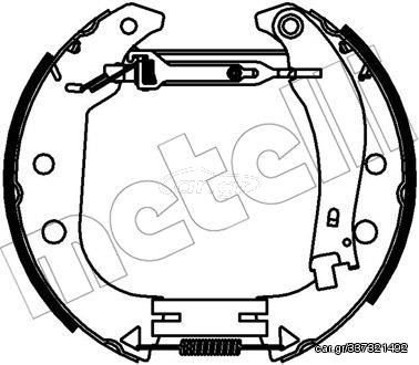 Σετ σιαγόνων φρένων METELLI 51-0456