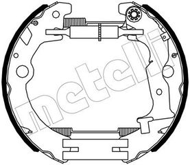 Σετ σιαγόνων φρένων METELLI 51-0525