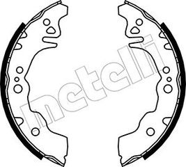 Σετ σιαγόνων φρένων METELLI 53-0043