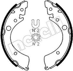Σετ σιαγόνων φρένων METELLI 53-0151