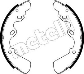 Σετ σιαγόνων φρένων METELLI 53-0190