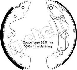 Σετ σιαγόνων φρένων METELLI 53-0291