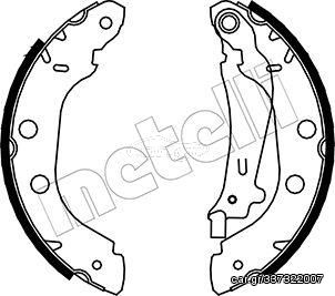 Σετ σιαγόνων φρένων METELLI 53-0354
