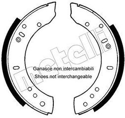 Σετ σιαγόνων φρένων METELLI 53-0366