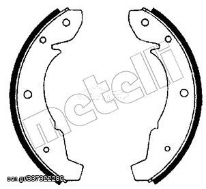 Σετ σιαγόνων φρένων METELLI 53-0649