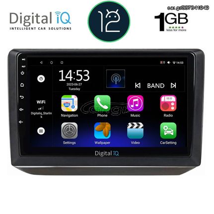 DIGITAL IQ RTA 1581_GPS (10inc) MULTIMEDIA TABLET OEM SKODA FABIA mod. 2008-2014