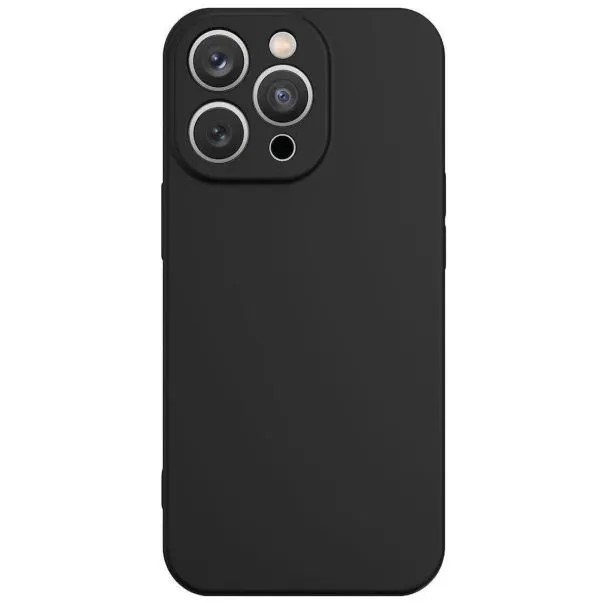 Matt TPU case protect lens for iPhone 14 Pro black