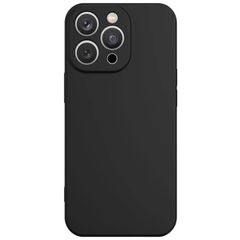 Matt TPU case protect lens for iPhone 14 Pro black
