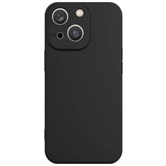 Matt TPU case protect lens for iPhone 13 Mini black