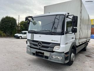 Καρότσα Μουσαμάς Mercedes-Benz 2011 ATEGO 1222 ΦΟΥΣΚΑΤΟ ΥΔΡΑΥΛΙΚΗ ΠΟΡΤΑ 3 ΚΑΘΙΣΜΑΤΑ