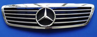 Μάσκα χρωμίου με αστέρι Avantgarte για Mercedes S Class W 220