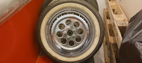 Road king spoked rims