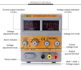 BEST Power supply BST-1502DD, 12V-thumb-2