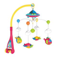 ΜΟΥΣΙΚΟ ΚΡΕΒΑΤΙΟΥ ΜΕ ΠΡΟΒΟΛΕΑ SPACE 31604 860-185 5213011832224 Βρεφικά παιχνίδια Bebe Stars