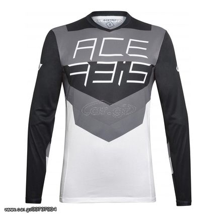 ΜΠΛΟΥΖΑ Acerbis MX Track Jersey - Blk/Γκρι XL