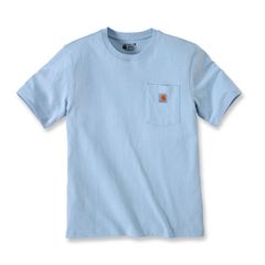 Κοντομάνικη Μπλούζα Carhartt Workwear Pocket t-shirt moonstone
